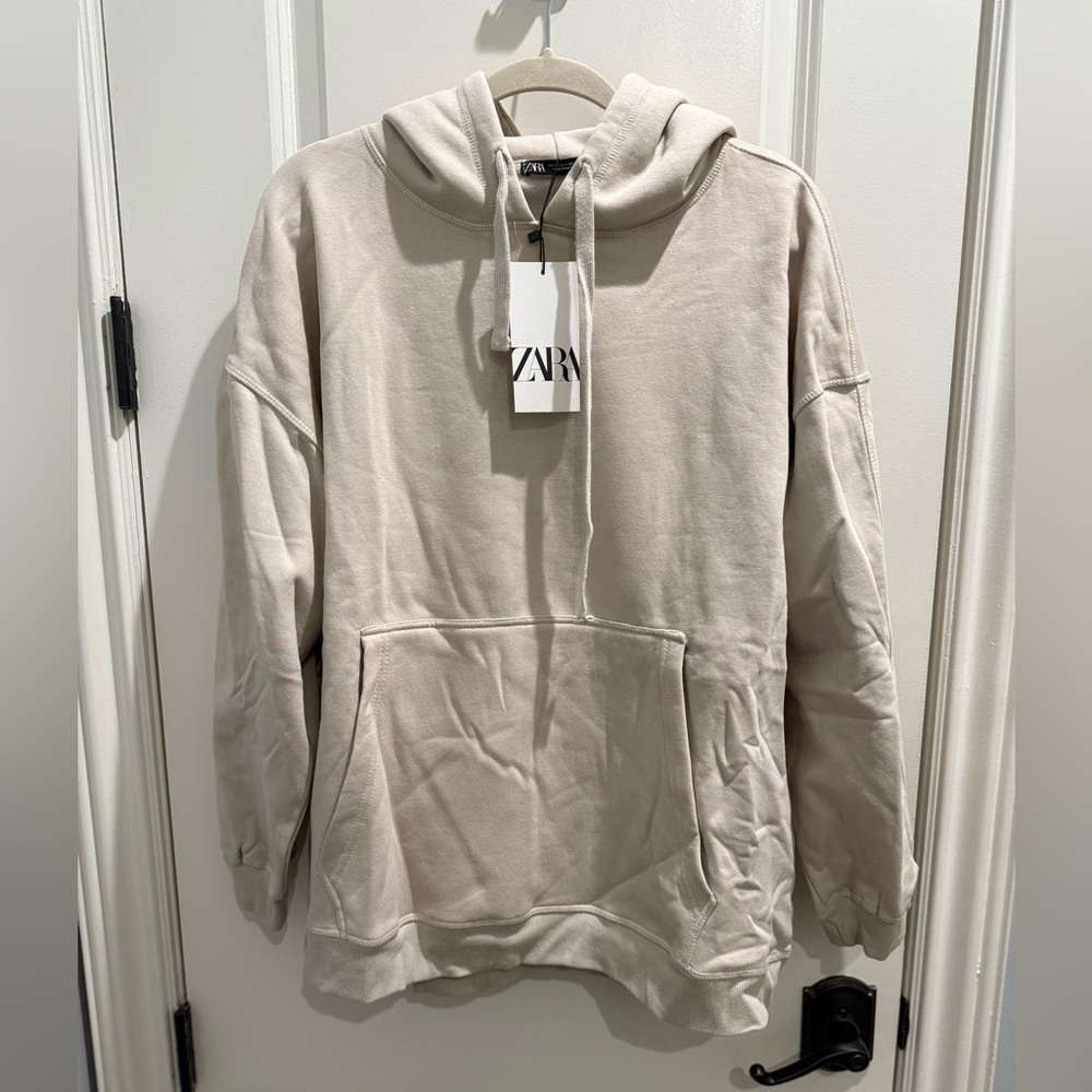 Zara Oversized Hoodie Sweatshirt